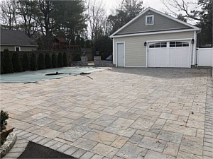cambridge toffee onyx lite ledgestone xl pavers around pool syosset